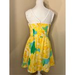 Lilly Pulitzer  First Impressions Yellow White Reagan Sunglow Dress Size 2 Photo 1