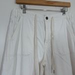 VICI  White Drawstring Wide Leg Pants Photo 5