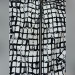 Erin London  Checkered Zip Up Fitted Jacket Light Coat Women’s Size Medium Photo 2