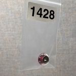 Unique Chamelia Stamped 925 Sterling Silver Purple Murano Glass Bead Charm Photo 4