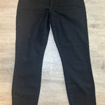 joe's jeans Size 26 Black High Water Skinny Ankle Jeans Beaded Waist Photo 0