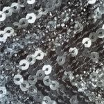 Terez NWT  Silver Sequin Patterned Leggings Size Small Retail $75.00 Photo 9