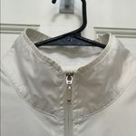 Callaway White Full Zip Windbreaker Jacket - Size Large Photo 2