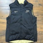 Nike PURDUE University Women's Reversible Quilted Vest Size SMALL Photo 0