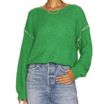 Sundry from Revolve Wool Blend Oversized Sweater in Emerald Green - Size - 3(L) Photo 0