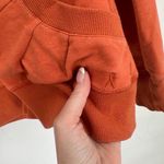 Royal Robbins Royal Robbin’s Women’s Full Zip Sweatshirt SZ L Embroidered Pumpkin Spice Orange Photo 4