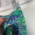 Midnight sky NWT Floral Linen Blend Belted Pull On Pants Size Small S NEW Photo 3