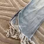 ZARA | Mid Rise Fringe Hem Women's Jeans Photo 2