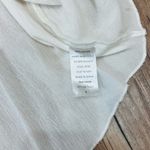 Buckle peach royal  white cold shoulder blouse boho size small Photo 5