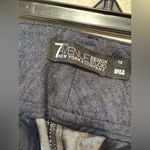 7th Avenue Design Studio New York & Company Women's Wide Leg Denim pants Size 12 Gray Photo 6