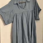 Millibon USA Light Blue Flowy SunDress Photo 3