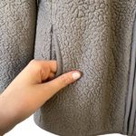 Sonoma Life + Style gray comfortable soft warm full zip jacket fluffy winter Photo 4