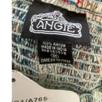 Angie  Dress Women's Colorful Strapless (smocked upper) Pull On Boho vibe, A67 Photo 5