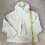 Anthropologie Daily Practice Sparkle Pullover Hooded Sweater Off White NWT XL Photo 5