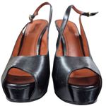 Missoni Women's Platform Slingback Peep Toe Heels Shoes 40 9-9.5 Made in Italy Photo 3