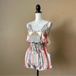 MINKPINK | Mayan Ivory Print Romper Sz S Photo 3