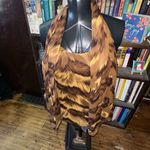 Diane Von Furstenberg Diane von Furstenburg silk animal print 10 sleeveless top Photo 1