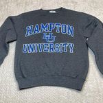 Champion Gray Hampton University Pullover Sweatshirt Unisex Size XS Photo 0