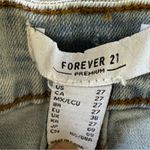 Forever 21  floral flare wide legs light denim jeans pants size 27 NWOT Photo 9