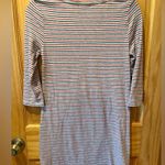 Gap Dress Womens Size small Blue/ref Striped 3/4 Sleeve Cotton Photo 3