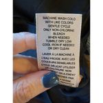 Philosophy  Shirt Women XS Black Satin Balloon Sleeve Ruffle‎ Tie Neck Blouse NWT Photo 9