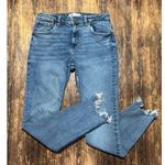ZARA  Women’s US Size 8 Distressed Blue Jeans Photo 0