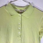 L.L.Bean Women’s Polo Shirt Lime Green Size Small Photo 1