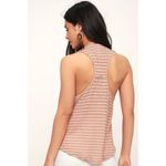 Free People  Frida Embroidered Floral Faux Wrap Tank Top Photo 2