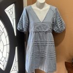 7 For All Mankind  blue open back dress Photo 2