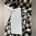 Johnny Was NWT Calme  drawstring a-line short XS black white Photo 5