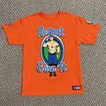WWE John Cena Orange Y2K Hustle Loyalty Respect Authentic Wear T Photo 0