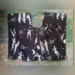 Adidas Vintage Y2K  Females Golfing print wide leg crop golf pants, size 14 Photo 5