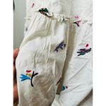 PRABAL GURUNG X RTR White Cotton Floral Embroidered Sleeveless Midi Dress 10 Photo 10