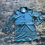 L'Academie Marta Shirt Dress in Dusty Blue Small Photo 3