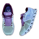 On Running Women's Cloud 5 Athletic Walking Running Shoes Size 8 Olive Purple Photo 0