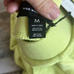 Who What Wear lime green wide leg pants Photo 5