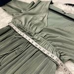 Baltic Born Gabriella Satin Midi Dress in Eucalyptus Green Extra Large Photo 4