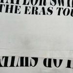 Taylor Swift Eras Tour Concert Tee Albums White Top Size XS FLAWS Photo 8