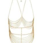 Mugler H&M Body Jewelry size L/XL Gold Photo 0