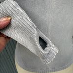 Free People Movement  Good Karma Hi-Neck Seamless Top Gray M/L Long Sleeve Top Photo 9