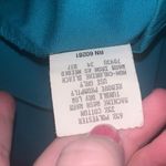 Cherokee blue teal button down short sleeve scrub top Photo 7