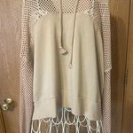 Forever 21  Mesh Crop Top Hoodie Sweatshirt Photo 0