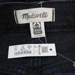 Madewell NEW The Mid-Rise Perfect Vintage Jeans Clean Black Wash, 25 Photo 12