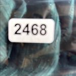 Green Relaxed‎ Blouse with Bishop Sleeves Blue Size M Photo 3