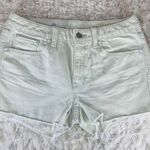 Gap Slim Cut-offs Jean Shorts 26r Pale Blue 1969 Photo 0