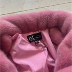 ZARA TRF NWOT Teddy Bear Pink Faux Fur Jacket Sz Small Photo 1