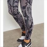 Nike Pro Hypercool Full Length Marble Gum Smoke Black Mesh Athletic Tights Photo 4