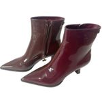 Circus by Sam Edelman Circus NY Sam Edelman Yuki Patent Pointed Toe Kitten Heel Dress Booties SZ 7 Photo 0