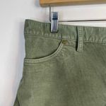Carve Designs Oahu Stretch Corduroy Cut Off Frayed Shorts Olive Green womens 8 Photo 2