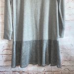 CAbi Flashdance jersey sweater drop waist dress 3459 grey S two tone soft knit Photo 3